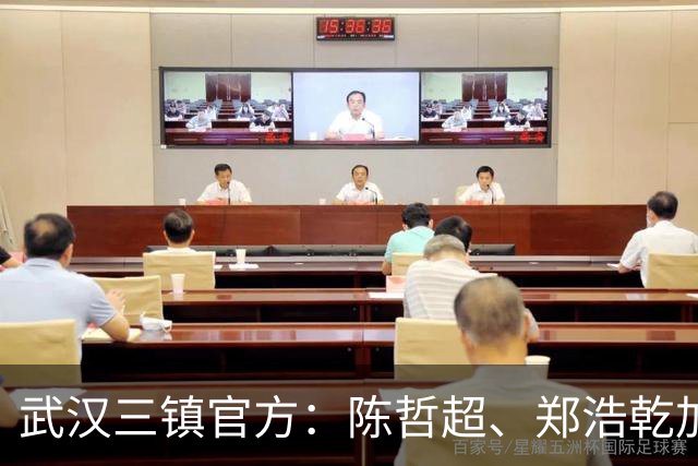 武汉三镇官方：陈哲超、郑浩乾加盟球队